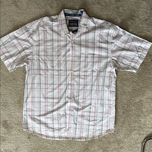 Wrangler George Strait Men’s button down short sleeve dress shirt size XL